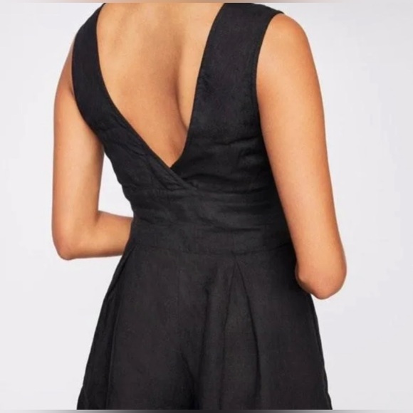 FOREVER 21 Black Button Down Romper - Picture 3 of 12